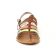 sandales multicolore mode femme printemps été vue 6