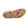 sandales multicolore mode femme printemps été vue 4
