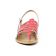 sandales rose mode femme printemps été vue 6