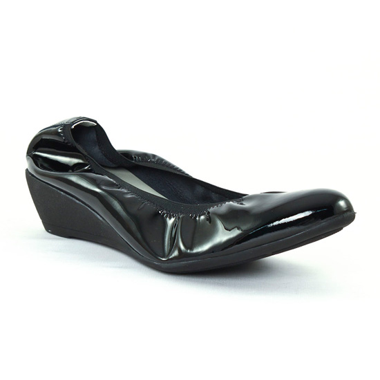 Ballerines Scarlatine 7783 Vernis noir, vue principale de la chaussure femme