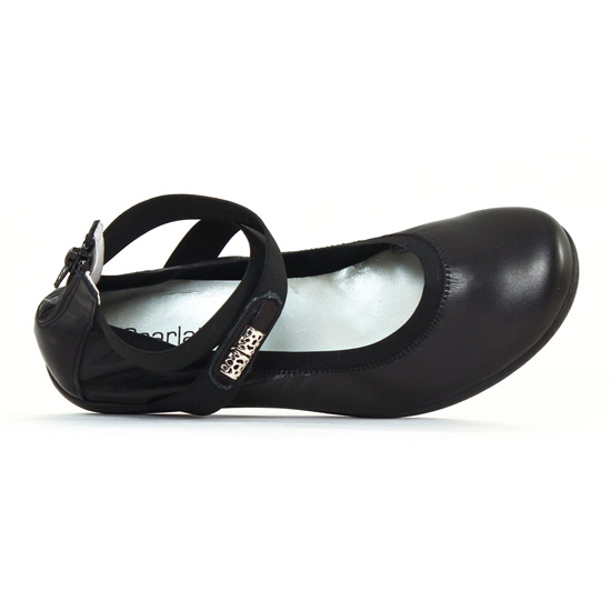 ballerines noir mode femme printemps été - Photo Produit 3