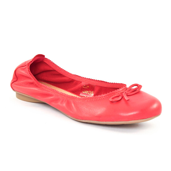 Ballerines Scarlatine 5194Q Rouge, vue principale de la chaussure femme