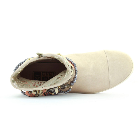 boots d'été beige mode femme printemps été - Photo Produit 4