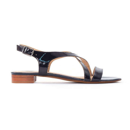 sandales bleu marine mode femme printemps été - Photo Produit 2