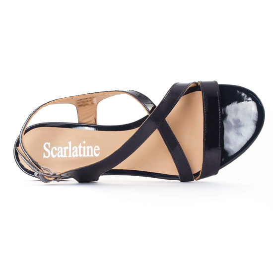 sandales bleu marine mode femme printemps été - Photo Produit 4