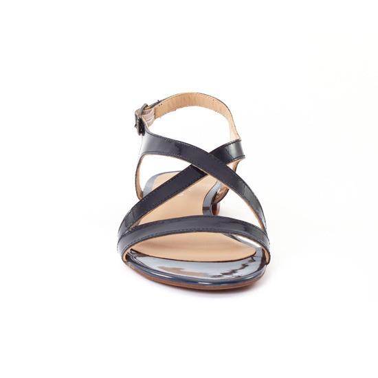 sandales bleu marine mode femme printemps été - Photo Produit 6