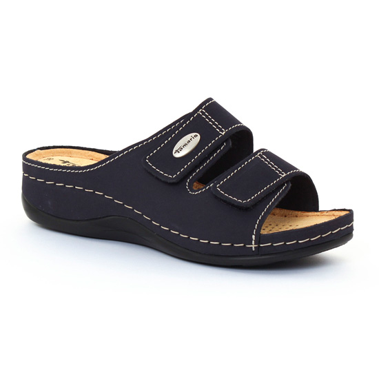 Sandales Tamaris 27510 Navy, vue principale de la chaussure femme