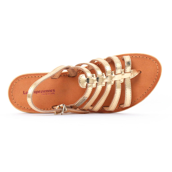 sandales doré mode femme printemps été - Photo Produit 4