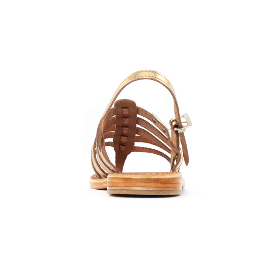 sandales doré mode femme printemps été - Photo Produit 7