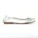 ballerines gris argent mode femme printemps été vue 2