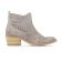 boots beige mode femme printemps été vue 2