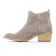 boots beige mode femme printemps été vue 3