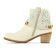 boots d'été blanc beige mode femme printemps été vue 3