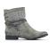 boots gris mode femme printemps été vue 2