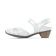 nu-pieds trotteurs blanc mode femme printemps été vue 3