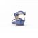 sandales compensées bleu mode femme printemps été vue 7