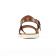 sandales marron mode femme printemps été vue 7