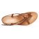 sandales marron mode femme printemps été vue 4