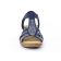 sandales semelle corde bleu mode femme printemps été vue 6