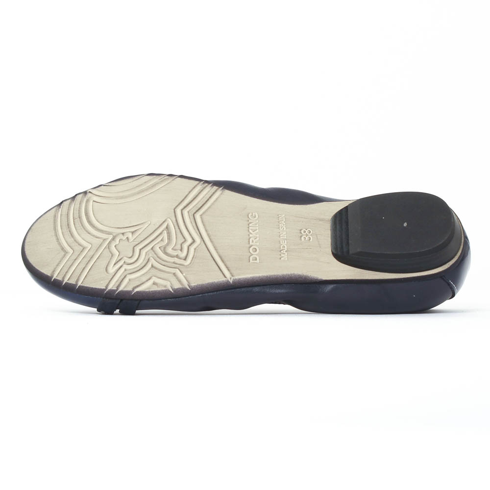 ballerines bleu marine