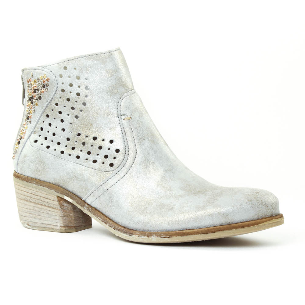 Khrio 1501 Platine boot d t gris argent printemps t chez