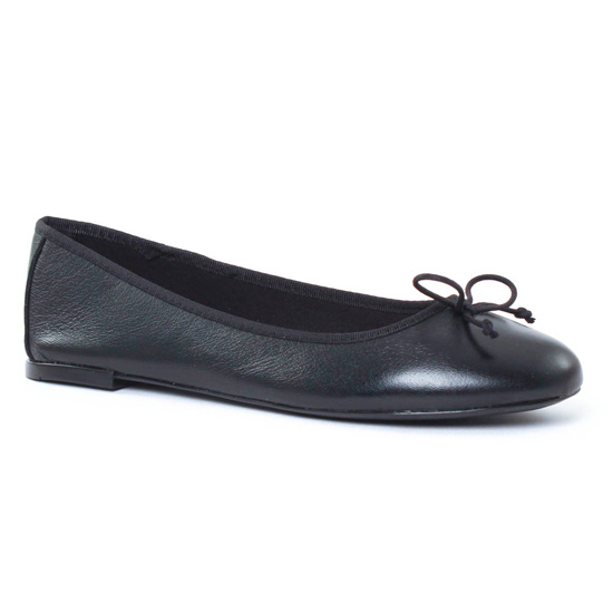 Ballerines Maria Jaen 2152 Noir, vue principale de la chaussure femme