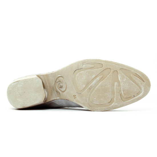 boots d'été gris argent mode femme printemps été - Photo Produit 5