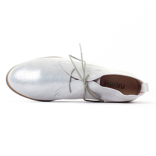 derbies gris argent mode femme printemps été - Photo Produit 4