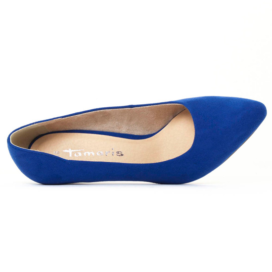 soulier bleu roi