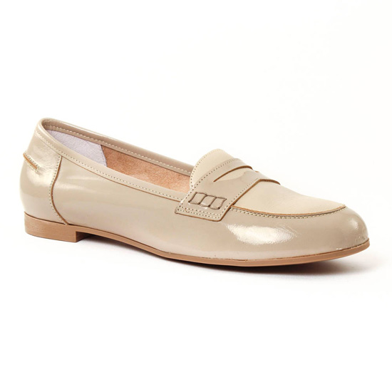 Mocassins Scarlatine 7779 Beige, vue principale de la chaussure femme