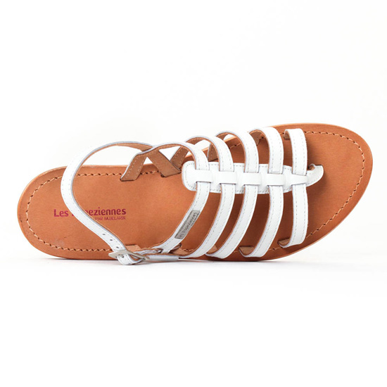 sandales blanc mode femme printemps été - Photo Produit 4