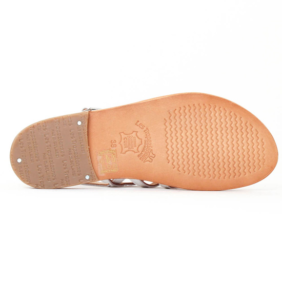 sandales blanc mode femme printemps été - Photo Produit 5