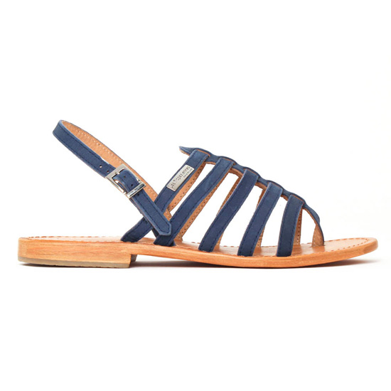 sandales bleu marine mode femme printemps été - Photo Produit 2