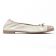 ballerines beige mode femme printemps été vue 2