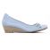 ballerines compensées bleu ciel mode femme printemps été vue 2