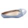 ballerines compensées bleu ciel mode femme printemps été vue 4