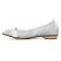 ballerines confort gris beige mode femme printemps été vue 3