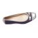 ballerines talon violet doré mode femme printemps été vue 4