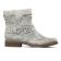 boots confort python gris mode femme printemps été vue 2