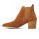 boots élastiquées marron mode femme printemps été vue 3