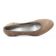 escarpins à talon carré beige mode femme printemps été vue 4