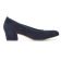 escarpins à talon carré bleu marine mode femme printemps été vue 2