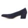 escarpins à talon carré bleu marine mode femme printemps été vue 3