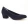 escarpins à talon carré bleu marine mode femme printemps été vue 1