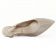 escarpins beige mode femme printemps été vue 4