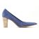 escarpins bleu mode femme printemps été vue 2