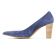escarpins bleu mode femme printemps été vue 3