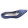 escarpins bleu mode femme printemps été vue 4