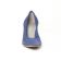 escarpins bleu mode femme printemps été vue 6