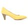 escarpins jaune mode femme printemps été vue 2